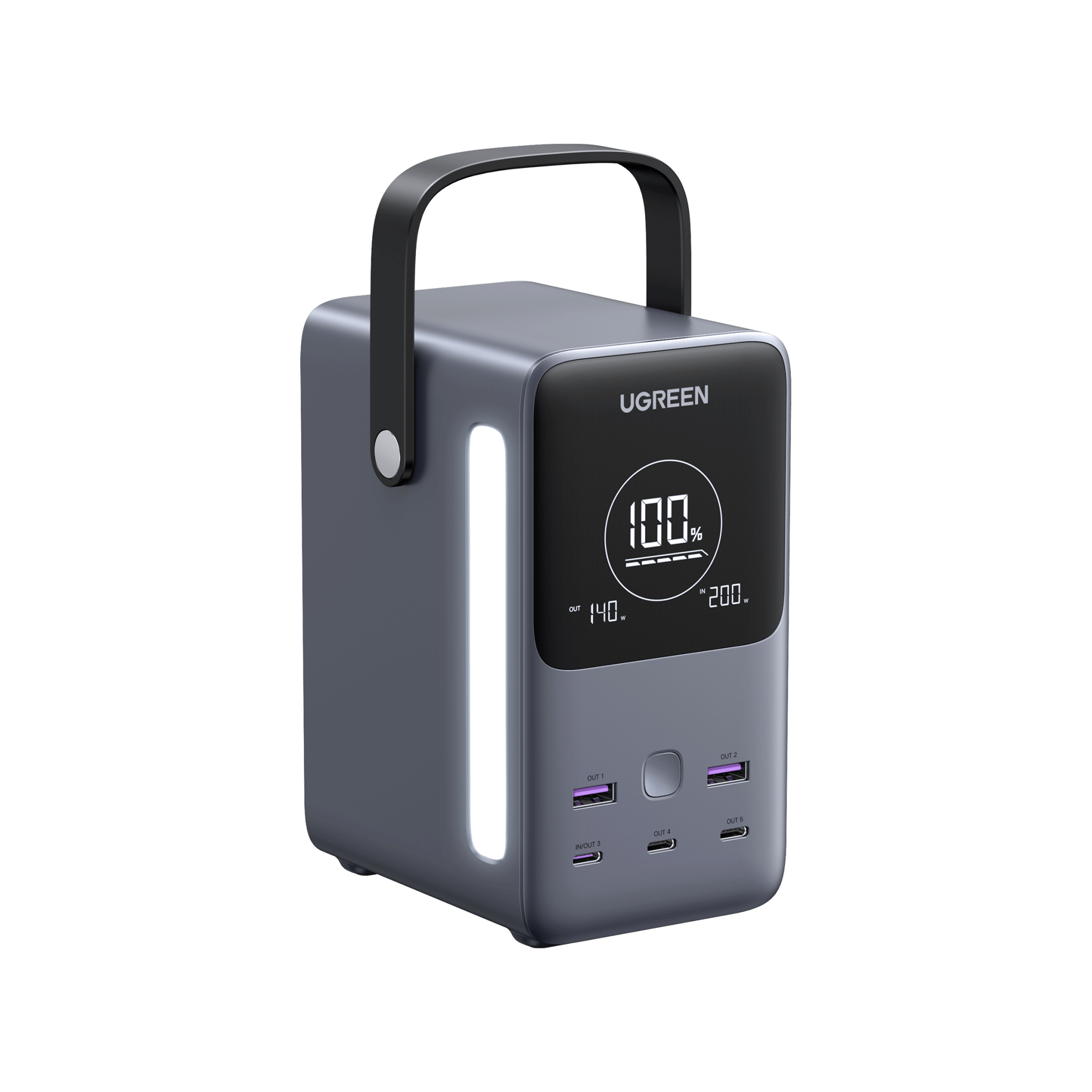 UGREEN ポータブル電源 48,000mAh 300W UGREEN 300W 48000mAh Power Bank with Smart Digital Display | UGREEN US