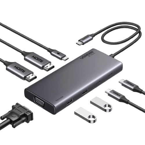 UGREEN Thunderbolt 4ドッキングステーション 8-in-1 UGREEN Thunderbolt 4 Docking Station - 8-in-1 Hub for Laptops