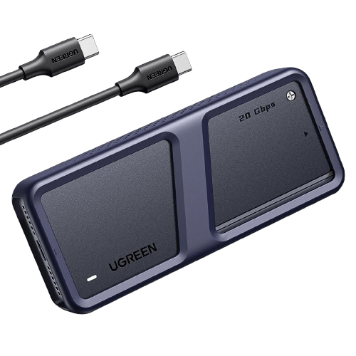 UGREEN M.2 NVMe SSD Enclosure Adapter 20Gbps USB C 3.2 Gen2x2 UGREEN M.2 NVMe SSD Enclosure Adapter 20Gbps USB C 3.2 Gen2x2