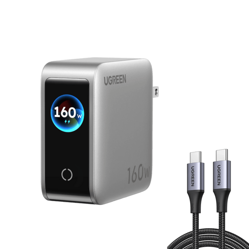 UGREEN Nexode Pro 160W Charger + 240W USB-C Cable