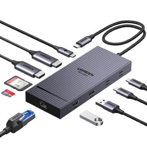 UGREEN Revodok 10 in 1 USBCハブ 4K対応 UGREEN Revodok Pro 10-in-1 USB-C ハブ