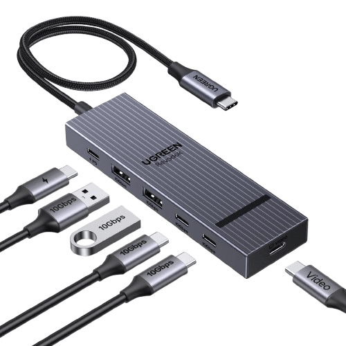 UGREEN Revodok 6-in-1 USB-C Hub | 4K HDMI & 100W Charging – UGREEN US