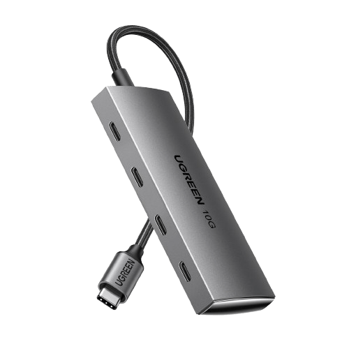 USB-C 3.2 Hub - 4-Port 10Gbps Splitter for Laptops & Tablets