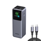 UGREEN 200W Power Bank + 240W USB-C Cable Bundle