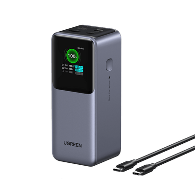 UGREEN Nexode Power Bank 20000mAh 130W with Smart Digital Display