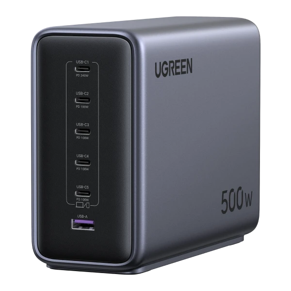500W 6-Port USB-C Charging Hub - Up to 240W Per Device | UGREEN US