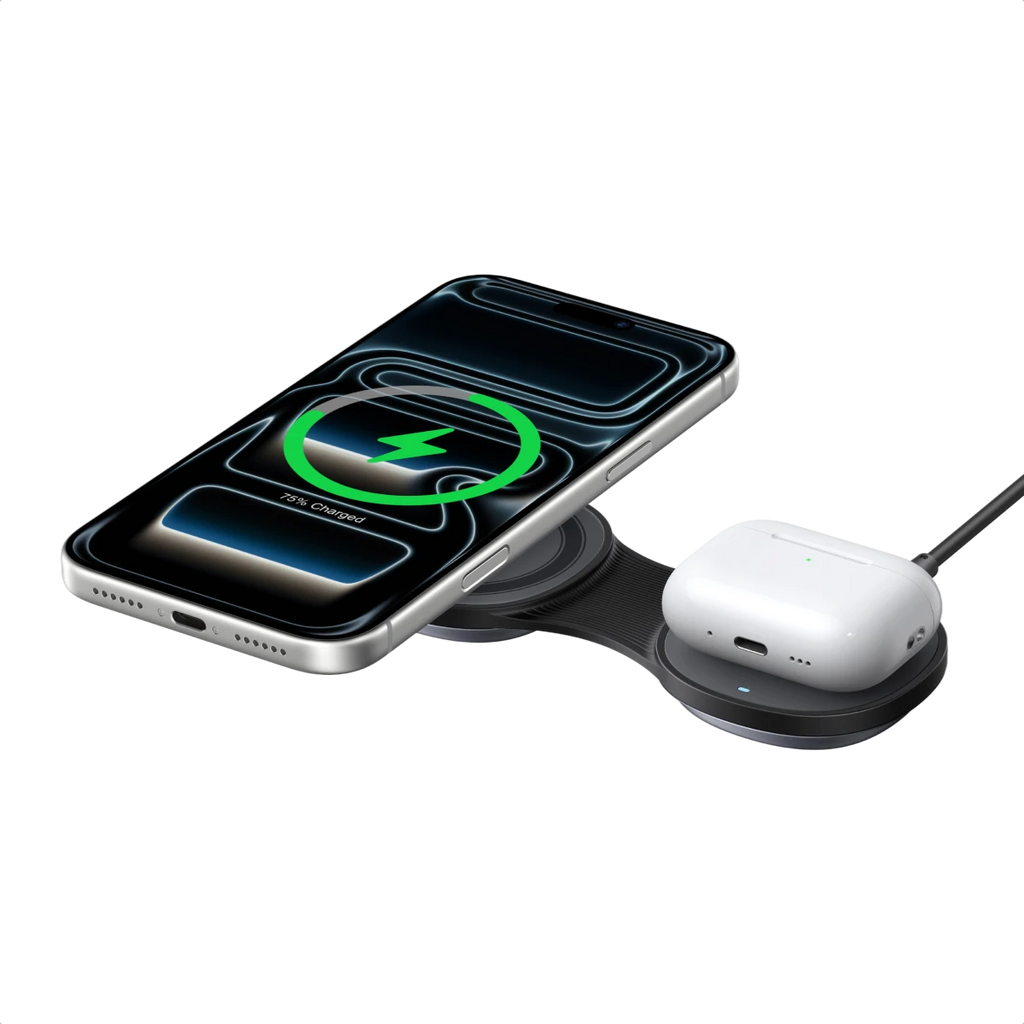 UGREEN MagFlow Qi2 25W 2-in-1 Foldable Wireless Charger