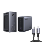 UGREEN 500W Charger + 10-in-1 USB-C Hub Bundle