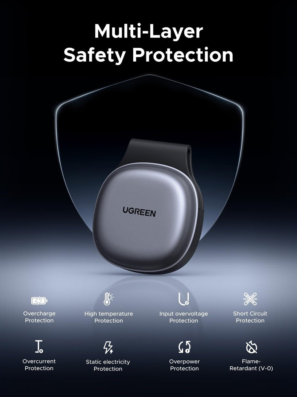 UGREEN MagFlow 25W Pocket-Sized Foldable Wireless Charger