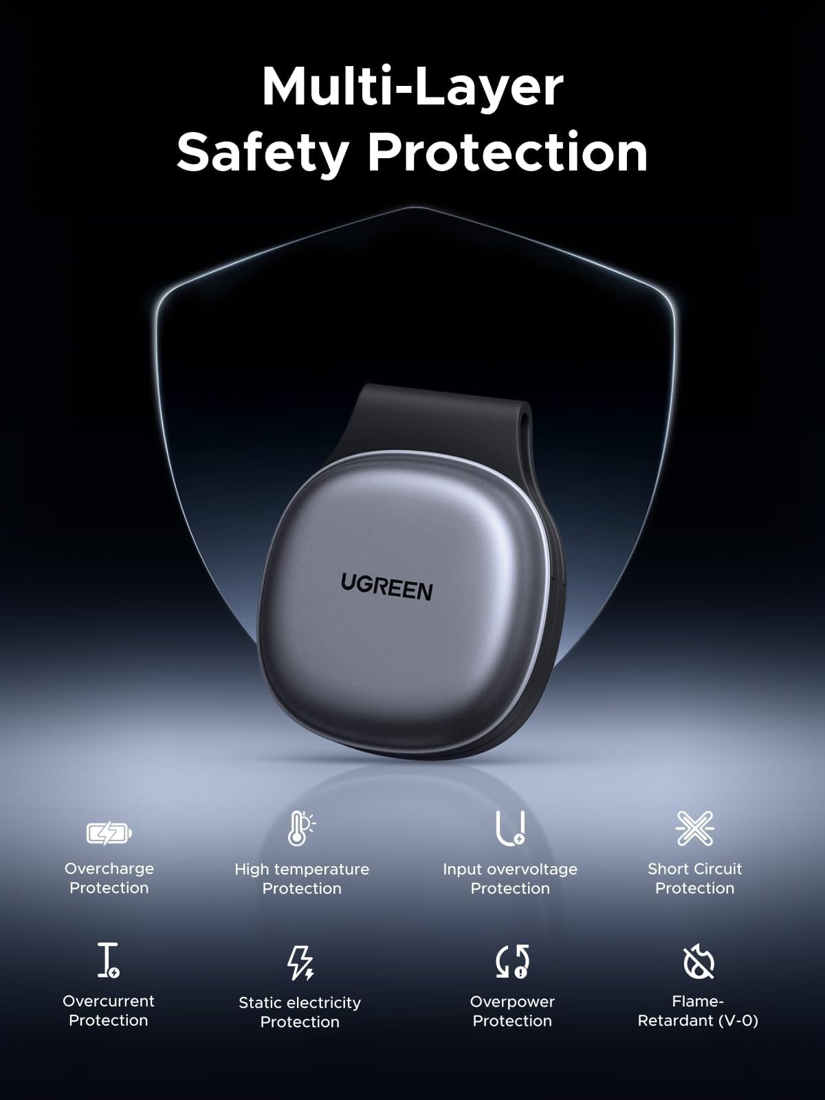 UGREEN MagFlow 25W Pocket-Sized Foldable Wireless Charger