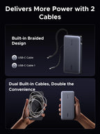 UGREEN 160W Charger + 165W Power Bank Bundle