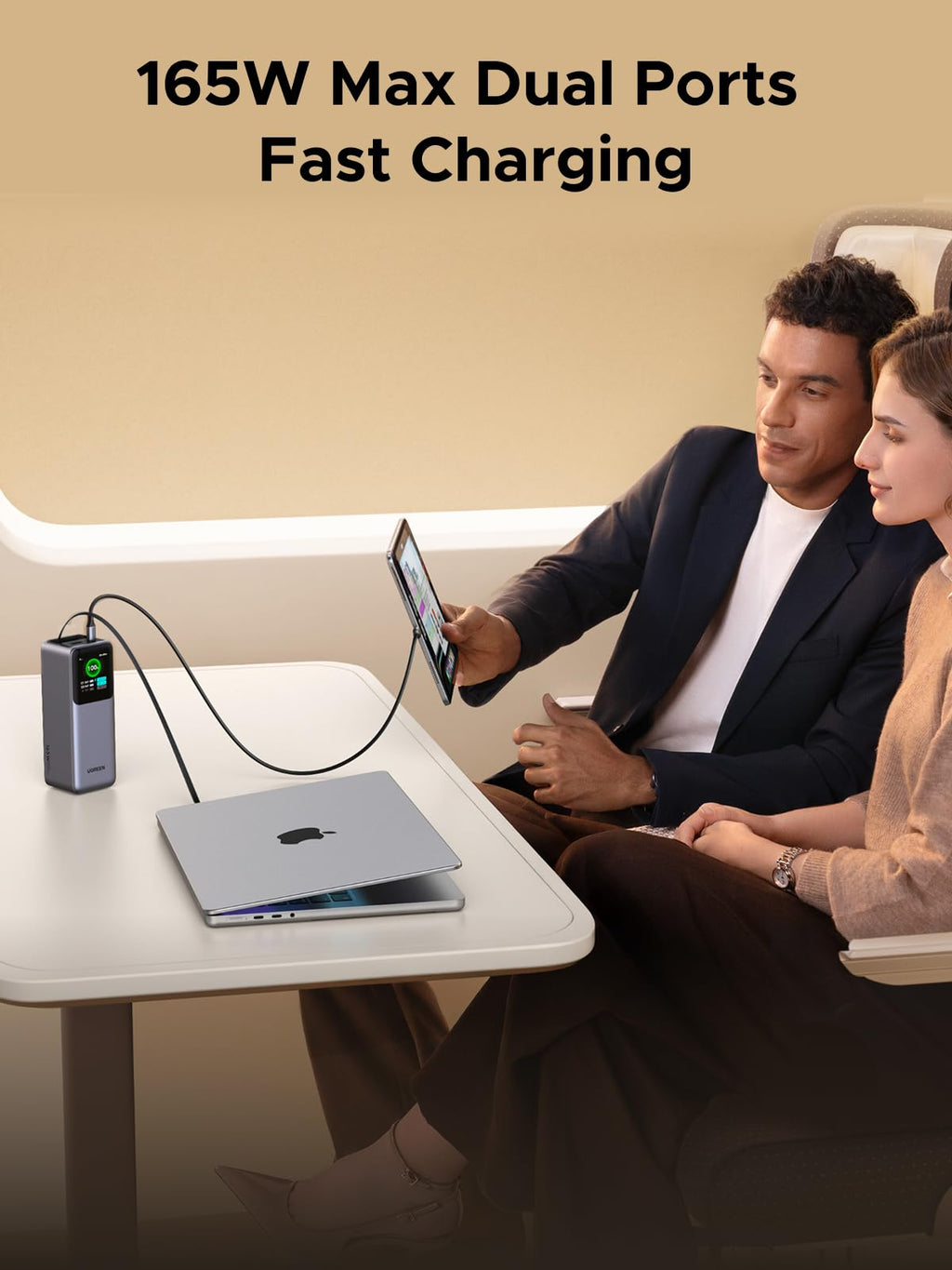 UGREEN 160W Charger + 165W Power Bank Bundle
