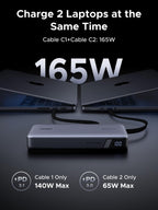 UGREEN 160W Charger + 165W Power Bank Bundle