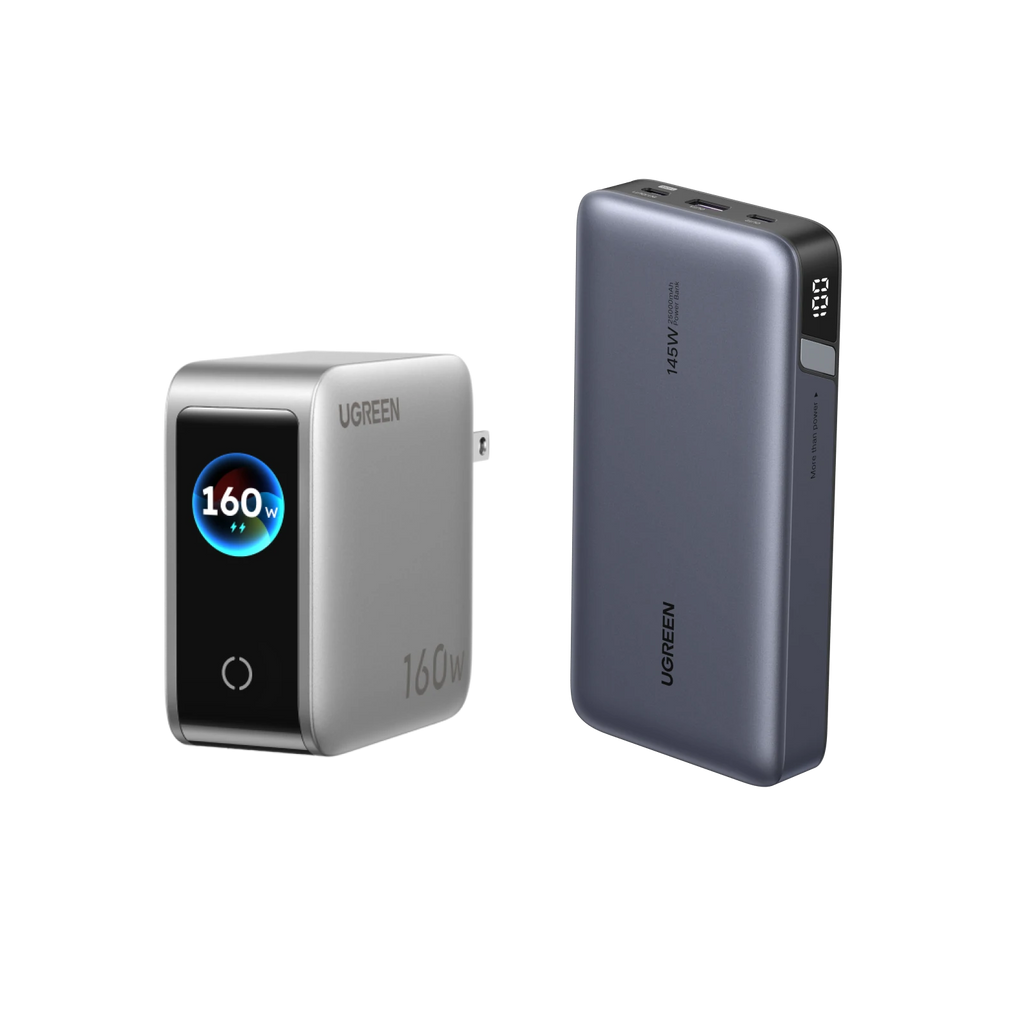 UGREEN Nexode Pro 160W Charger & 25000mAh Power Bank