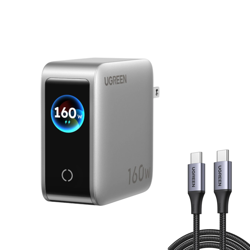 UGREEN Nexode Pro 160W Charger + 240W USB-C Cable