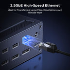UGREEN USB-C DisplayLink Docking Station, Quad Monitor, Driver Required