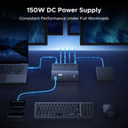 UGREEN USB-C DisplayLink Docking Station, Quad Monitor, Driver Required