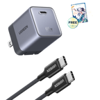 UGREEN Nexode Air USB-C Charger (65W, GaN, Foldable Plug)