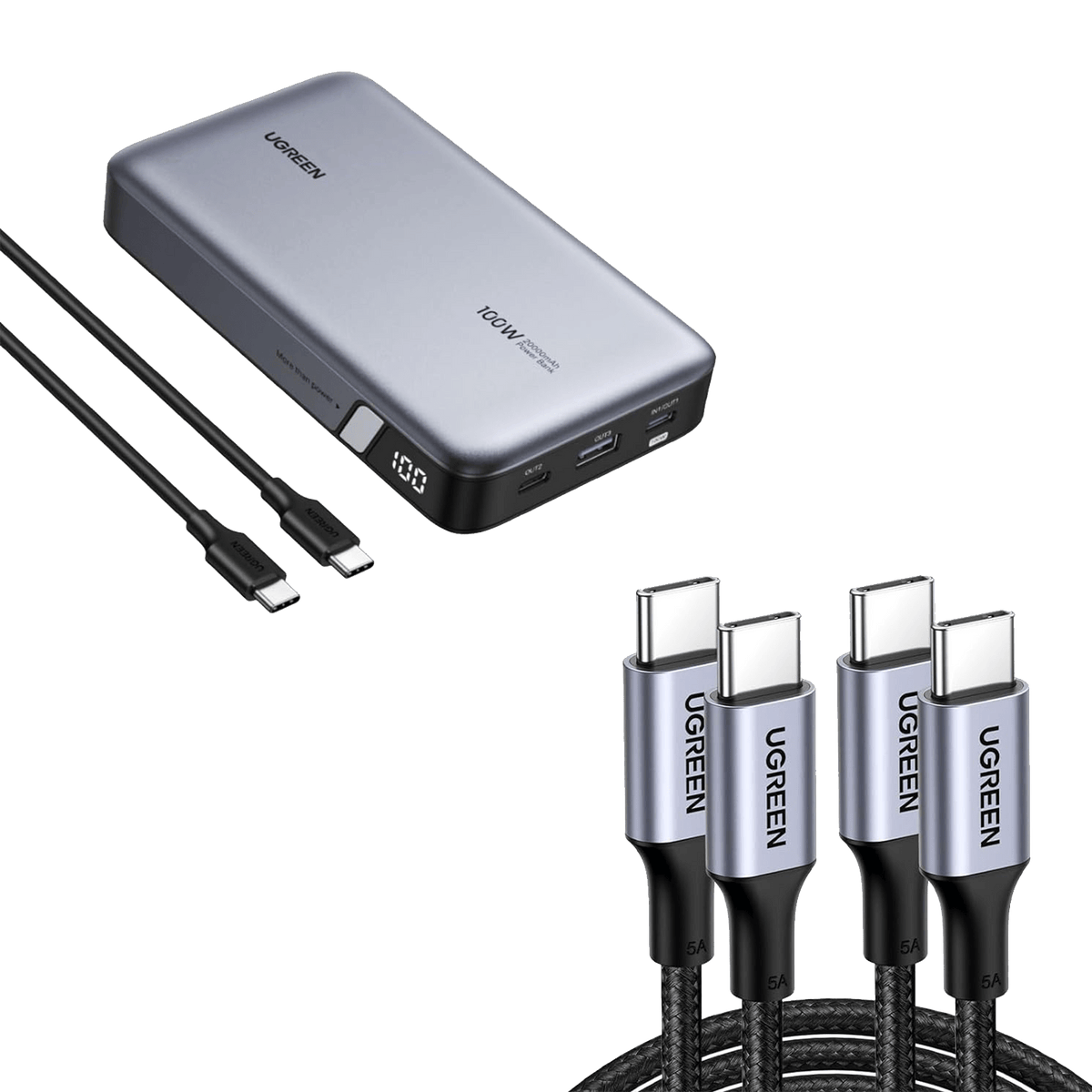 100W Fast Charge Power Bank 20000mAh – UGREEN US 100W Fast Charge Power Bank 20000mAh – UGREEN US