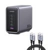 (Bundle) Nexode 300W Charger + 6.6FT 100W USB-C Cable 2 Pack