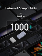 UGREEN  Nexode Pro 65w ultra iphone charger its compatibility with over 1000 devices.