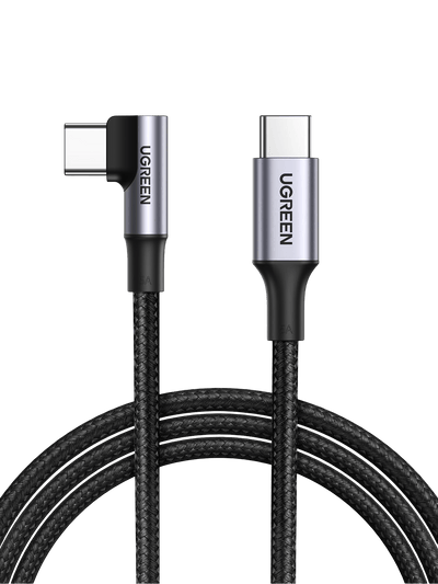 UGREEN 100W USB C Cable 90 Degree Type C Charging Cable 10FT