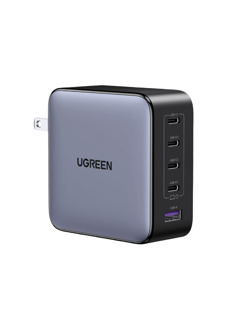 UGREEN Nexode Pro 100W 5-Port Charger With Display Drops to $50, the Best Desktop Brick for Hybrid Workers
