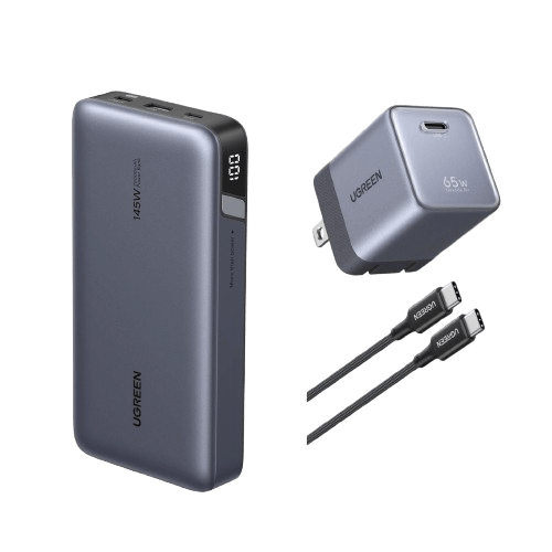 UGREEN 145W Power Bank + 65W GaN Charger Bundle