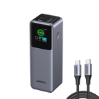 UGREEN 200W Power Bank + 240W USB-C Cable Bundle