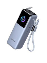 UGREEN 200W Power Bank 25000mAh Fast Charging Built-in Cable