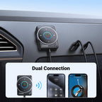UGREEN Aux Bluetooth 5.4 Adapter For Car - Dual connection