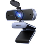 UGREEN 2K Webcam for PC Ultra HD 1080P Computer Webcam with Microphone | PC Camera with Privacy Cover, USB Web Camera for Streaming, Conference, Video Calling, Zoom,Teams, FaceTime