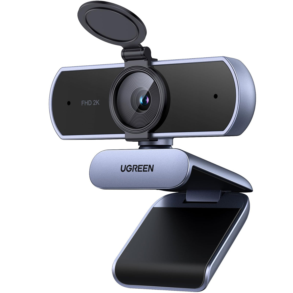 UGREEN 2K Webcam for PC Ultra HD 1080P Computer Webcam with Microphone | PC Camera with Privacy Cover, USB Web Camera for Streaming, Conference, Video Calling, Zoom,Teams, FaceTime