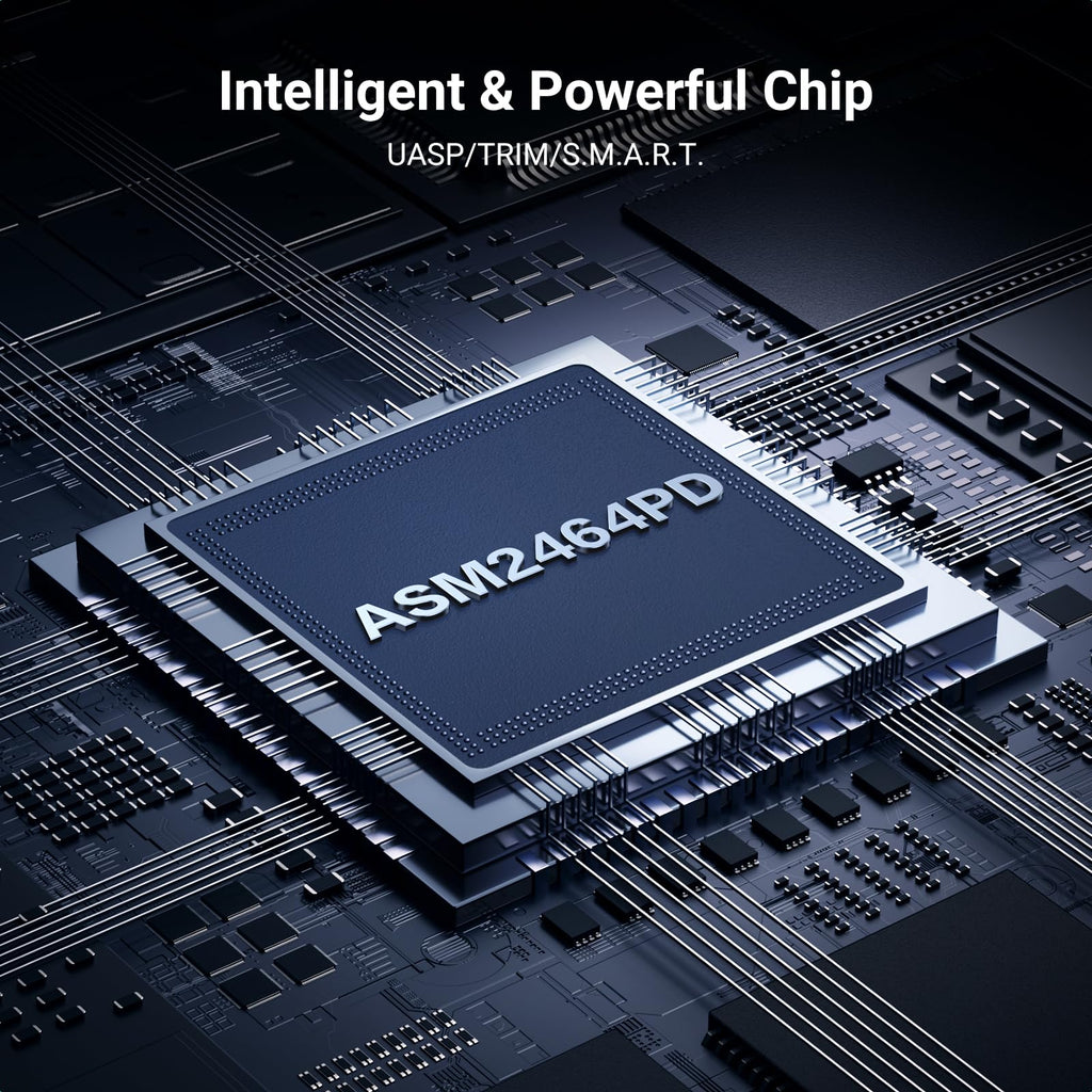 UGREEN 40Gpbs Hard Drive Enclosure with Cooling Fan for M.2 NVMe SSD