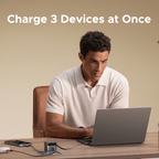 UGREEN 45W 3 in 1 GaN USB-C Charger with Retractable Cable