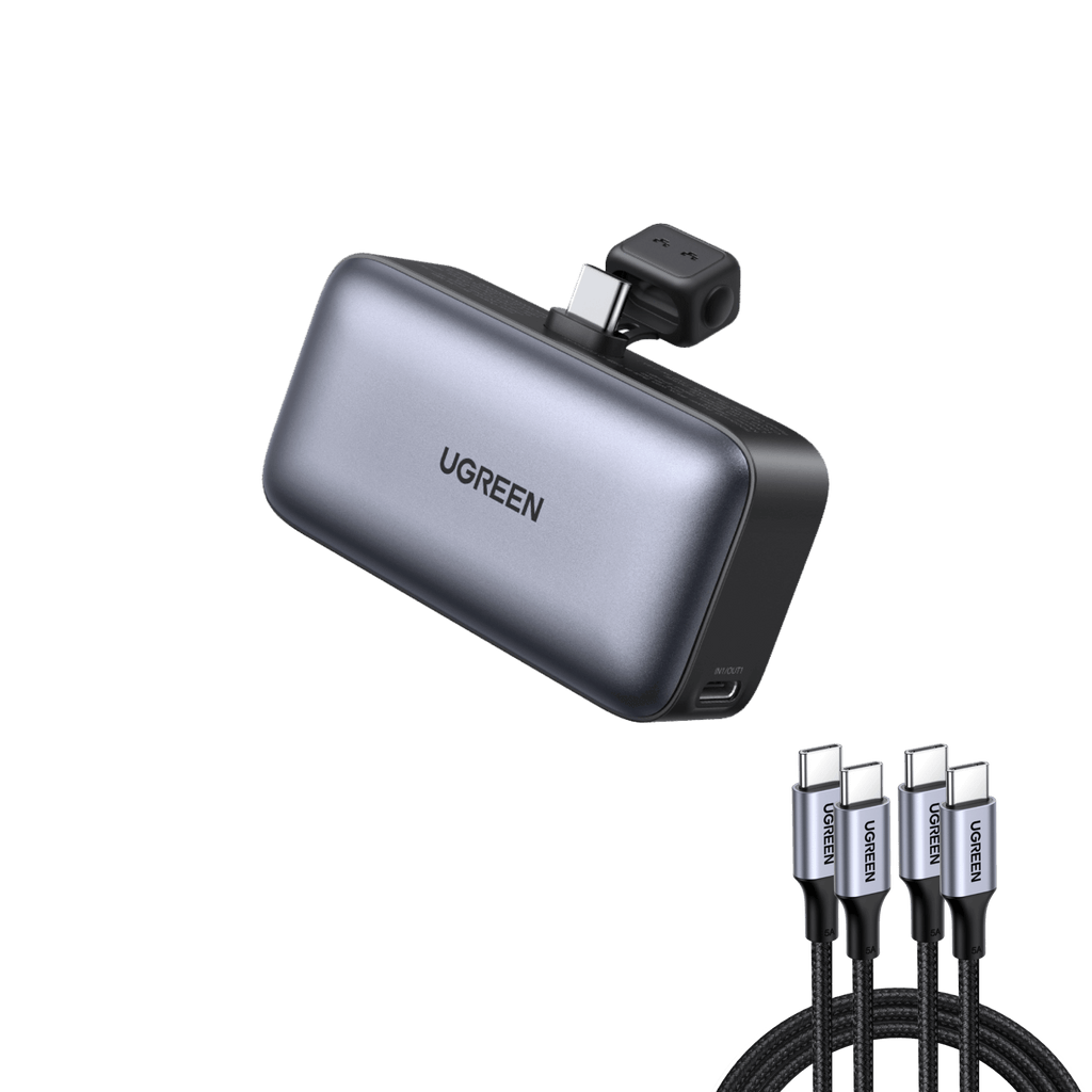 UGREEN 5000mAh USB-C Power Bank with Cable – UGREEN US