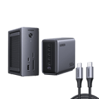 UGREEN 500W Charger + 10-in-1 USB-C Hub Bundle