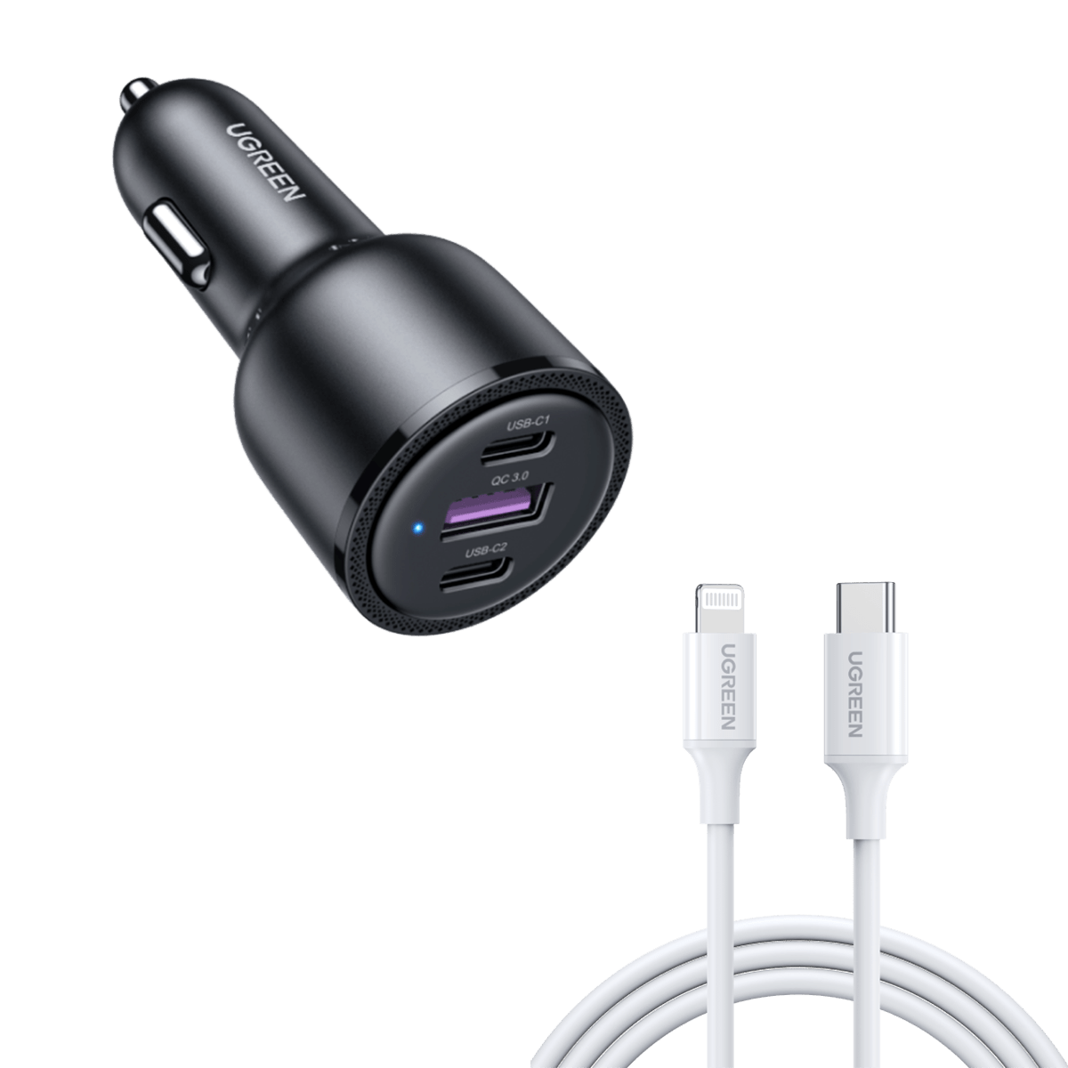 69w UGREEN 69W USB C Car Charger – UGREEN US