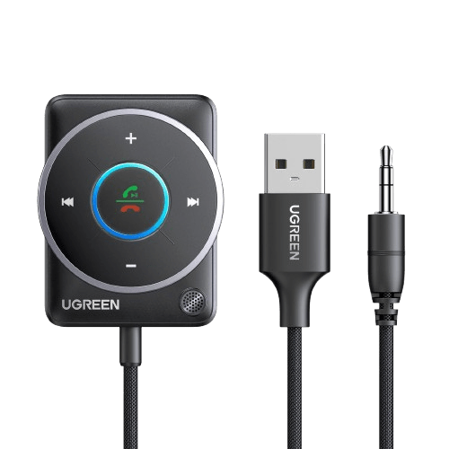 UGREEN Aux Bluetooth 5.4 Adapter For Car (2024 Latest)