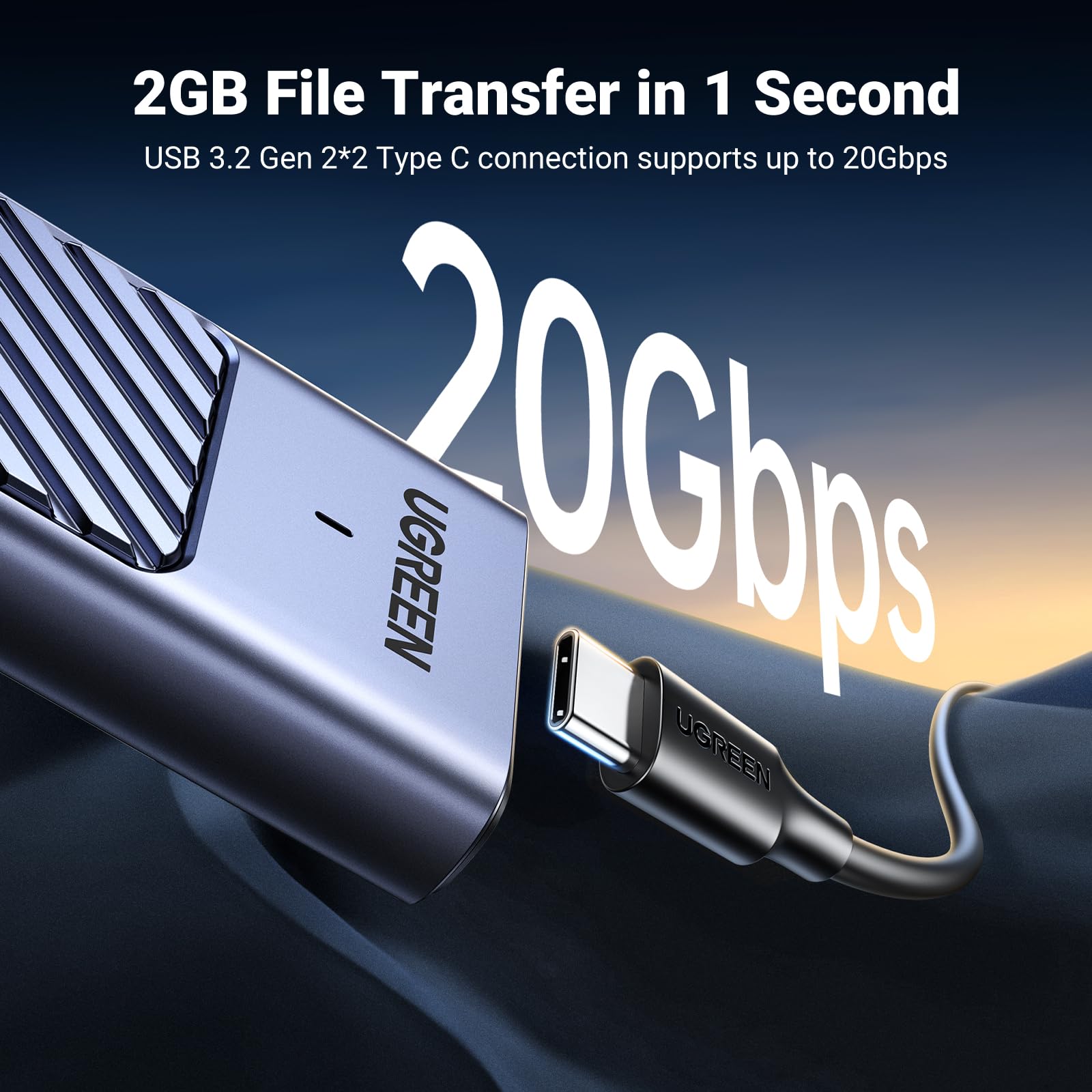 UGREEN M.2 NVMe SATA SSD Enclosure – UGREEN US