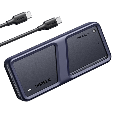 UGREEN M.2 NVMe SSD Enclosure Adapter 20Gbps USB C 3.2 Gen2x2