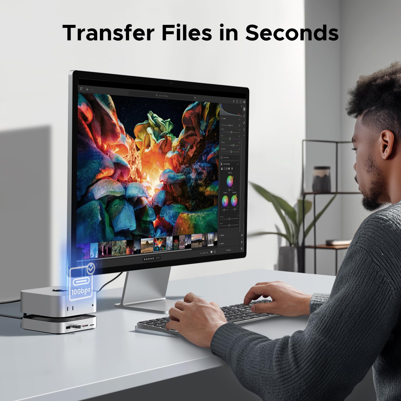 UGREEN Mac Mini Expansion Dock - 8TB SSD, 10G Ports & 4K – UGREEN US