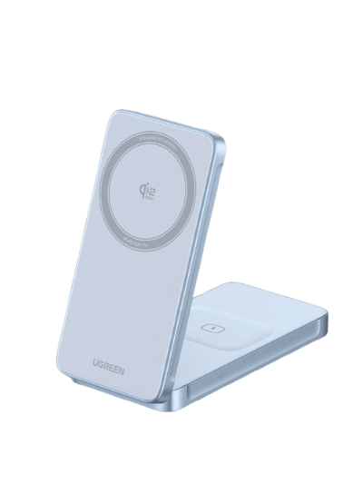 UGREEN MagFlow 2-in-1 Magnetic Wireless Charger 25W (MagSafe compatible)