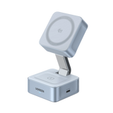 UGREEN MagFlow 2-in-1 Magnetic Wireless Charger (Qi2 25W, MagSafe-Compatible)