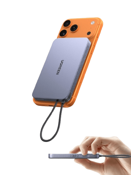 UGREEN MagFlow Air 10000mAh Qi2 25W Magnetic Power Bank