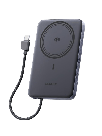 UGREEN MagFlow Air Magnetic Power Bank (10000mAh, Qi2 15W)