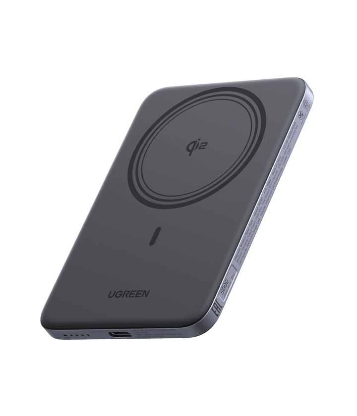 UGREEN MagFlow Air Magnetic Power Bank (5000mAh, Qi2 15W)