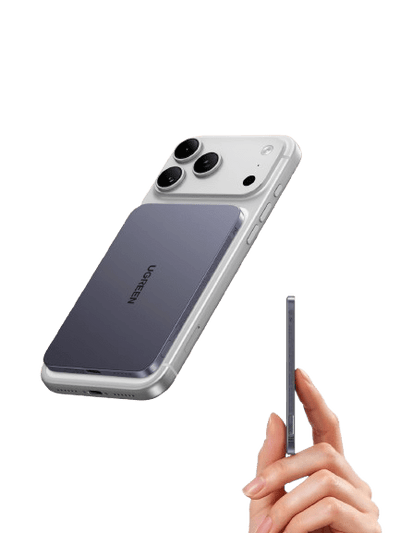 UGREEN MagFlow Air Magnetic Power Bank (5000mAh, Qi2 15W)