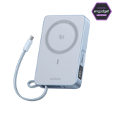 UGREEN MagFlow Magnetic Wireless Power Bank (10000mAh, Qi2 25W, MagSafe-compatible)