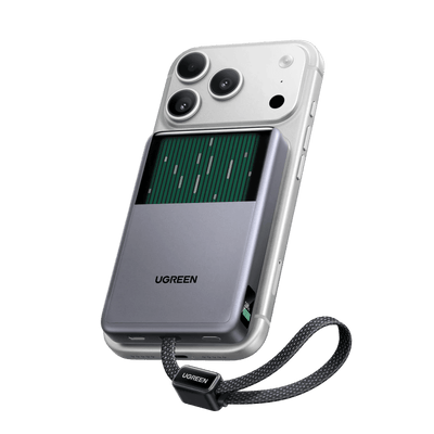 UGREEN MagFlow Pro 10000mAh Qi2 25W Magnetic Power Bank with Liquid Cooling